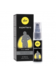 Пролонгатор-сыворотка pjur Superhero Delay Serum - 20 мл. - Pjur - купить с доставкой в Твери
