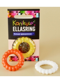 Цветное рельефное эрекционное кольцо Ellasring - Sitabella - в Твери купить с доставкой