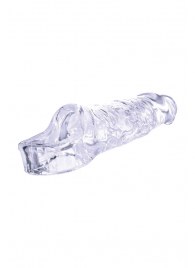 Прозрачная насадка-удлинитель Length Enhancer с подхватом - 16 см. - NMC - в Твери купить с доставкой