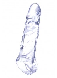 Прозрачная насадка-удлинитель Length Enhancer с подхватом - 16 см. - NMC - в Твери купить с доставкой