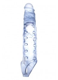 Прозрачная насадка-удлинитель Length Enhancer с подхватом - 27 см. - NMC - в Твери купить с доставкой