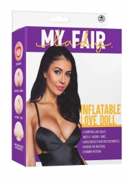 Телесная надувная секс-кукла с 3 любовными отверстиями - NMC - в Твери купить с доставкой