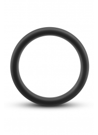 Черное эрекционное кольцо Silicone Go Pro Cock Ring - Blush Novelties - в Твери купить с доставкой