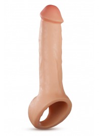 Телесная насадка-удлинитель Thrive 8.75 Inch Realistic Penis Extender Sleeve - 22,2 см. - Blush Novelties - в Твери купить с доставкой
