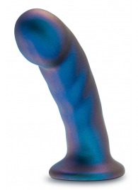 Синяя насадка-фаллоимитатор Rebellion 5.75 Inch Pegging Dildo - 14,6 см. - Blush Novelties - купить с доставкой в Твери