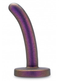 Фиолетовая насадка с гладкой поверхностью Surrender 4.75 Inch Beginner Pegging Dildo - 12 см. - Blush Novelties - купить с доставкой в Твери