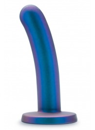 Синяя насадка с гладкой поверхностью Surrender 5.75 Inch Intermediate Pegging Dildo - 14,6 см. - Blush Novelties - купить с доставкой в Твери