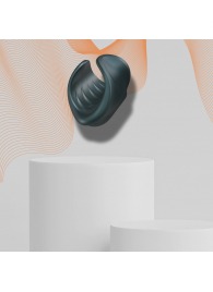 Серый сквозной мастурбатор с вибрацией Manwan Starter - Manwan - в Твери купить с доставкой