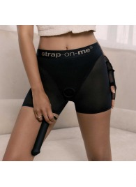 Трусики-шорты для фиксации насадок Strap-on-me Harness Lingerie Halo - size XS - Strap-on-me - купить с доставкой в Твери