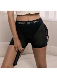 Трусики-шорты для фиксации насадок Strap-on-me Harness Lingerie Halo - size XL - Strap-on-me - купить с доставкой в Твери