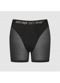 Трусики-шорты для фиксации насадок Strap-on-me Harness Lingerie Halo - size XL - Strap-on-me - купить с доставкой в Твери