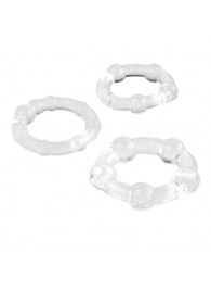 Набор из 3 эрекционных прозрачных колец - Boys of Toys - в Твери купить с доставкой