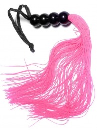 Розовая силиконовая плеть - 35,5 см. - Boys of Toys - купить с доставкой в Твери