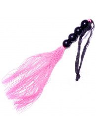 Розовая силиконовая плеть - 35,5 см. - Boys of Toys - купить с доставкой в Твери