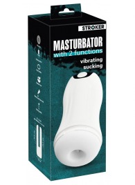 Белый мастурбатор Masturbator with 2 functions - Orion - в Твери купить с доставкой