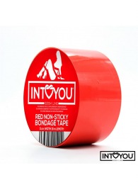 Красный скотч для фиксации Non-Sticky Bondage Tape - 15 м. - Intoyou - купить с доставкой в Твери