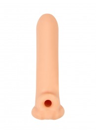 Телесный фаллоудлинитель Titan - 16,5 см. - Lola Games - в Твери купить с доставкой