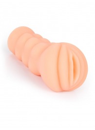 Телесный мастурбатор-вагина с эрекционными кольцами в комплекте - Sexy Girl - в Твери купить с доставкой