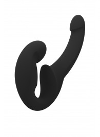 Черный безремневой страпон Share Lite - Fun Factory - купить с доставкой в Твери