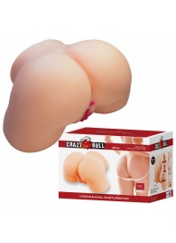 Телесный мастурбатор с 2 любовными отверстиями Olivia - Baile - в Твери купить с доставкой