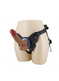 Поясной страпон Wells: трусики в форме бабочки и фаллоимитатор-насадка - Baile - купить с доставкой в Твери