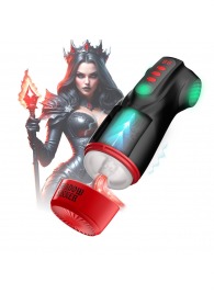 Интерактивный мастурбатор Raven с вакуумом, вибрацией и подсветкой - Shots Media BV - в Твери купить с доставкой