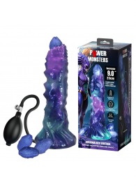 Фиолетовый яйцеродящий фаллоимитатор Duskwalker Sentinal на присоске - 22,4 см. - Baile - купить с доставкой в Твери