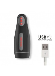 Черный автоматический мастурбатор с управлением через приложение - Oninder - в Твери купить с доставкой