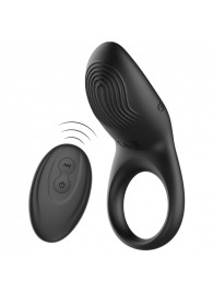 Черное эрекционное виброкольцо с пультом ДУ - Ibiza - в Твери купить с доставкой