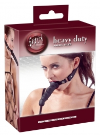 Кляп с наружным фаллоимитатором Knebel mit Dildo - Orion - купить с доставкой в Твери
