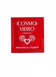 Пробник женского стимулирующего лубриканта на силиконовой основе Cosmo Vibro - 3 гр. - Биоритм - купить с доставкой в Твери