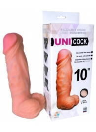 Фаллическая насадка Харнесс UNICOCK 10  - 25 см. - LOVETOY (А-Полимер) - купить с доставкой в Твери