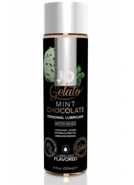 Лубрикант с ароматом мятного шоколада JO GELATO MINT CHOCOLATE - 120 мл. - System JO - купить с доставкой в Твери