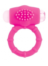 Розовое эрекционное виброкольцо A-toys - A-toys - в Твери купить с доставкой
