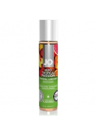 Смазка с ароматом тропических фруктов JO Flavored Tropical Passion - 30 мл. - System JO - купить с доставкой в Твери