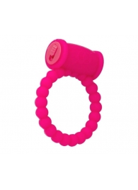 Розовое виброкольцо на пенис A-toys из силикона - A-toys - в Твери купить с доставкой
