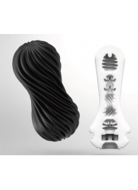 Мастурбатор FLEX Rocky Black с плотным рельефом - Tenga - в Твери купить с доставкой
