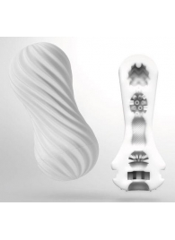 Мастурбатор FLEX Silky White с мягким рельефом - Tenga - в Твери купить с доставкой