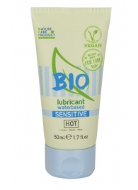 Органический лубрикант для чувствительной кожи Bio Sensitive - 50 мл. - HOT - купить с доставкой в Твери