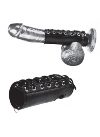 Сбруя на член на шнуровке 5  Cock Sheath - BlueLine - купить с доставкой в Твери
