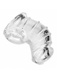 Насадка для ограничения эрекции Detained Soft Body Chastity Cage - XR Brands - купить с доставкой в Твери
