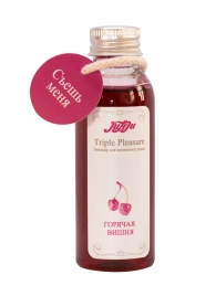 Эликсир Triple Pleasure  Горячая вишня  - 65 гр. - JULEJU - купить с доставкой в Твери