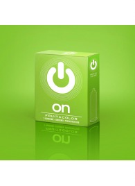 Цветные ароматизированные презервативы ON) Fruit   Color - 3 шт. - ON) - купить с доставкой в Твери