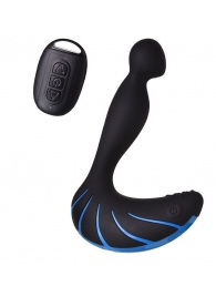 Чёрно-синий массажер простаты Erotist Third - Erotist Adult Toys - в Твери купить с доставкой