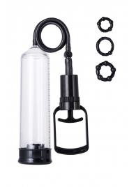 Вакуумная помпа A-toys с уплотнителем и эрекционными кольцами - A-toys - в Твери купить с доставкой