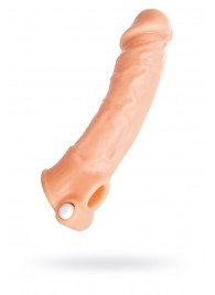 Удлиняющая насадка на пенис с вибрацией - 18,5 см. - ToyFa - в Твери купить с доставкой