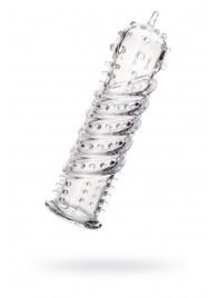 Прозрачная насадка на пенис TOYFA A-Toys - 15,5 см. - A-toys - в Твери купить с доставкой