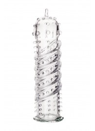 Прозрачная насадка на пенис TOYFA A-Toys - 15,5 см. - A-toys - в Твери купить с доставкой