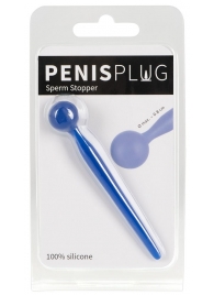 Синий уретральный стимулятор Penis Plug - 9,6 см. - Orion - купить с доставкой в Твери