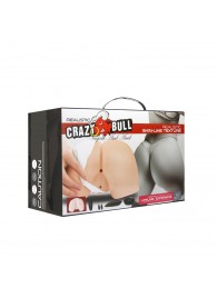 Вагина и попка с вибрацией CRAZY BULL - Baile - в Твери купить с доставкой